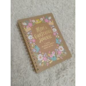 Clementine Paper Inc Mom’s Gardening Journal Kraft Floral Spiral Notebook NEW